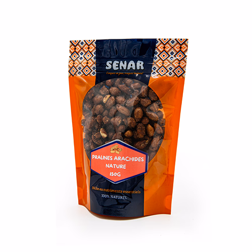 Cacahuètes pralinées nature - Doypack Plastique - 150g
