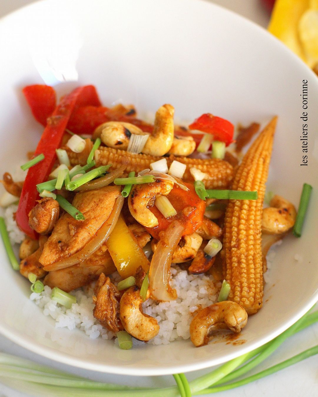 Recette poulet cajou